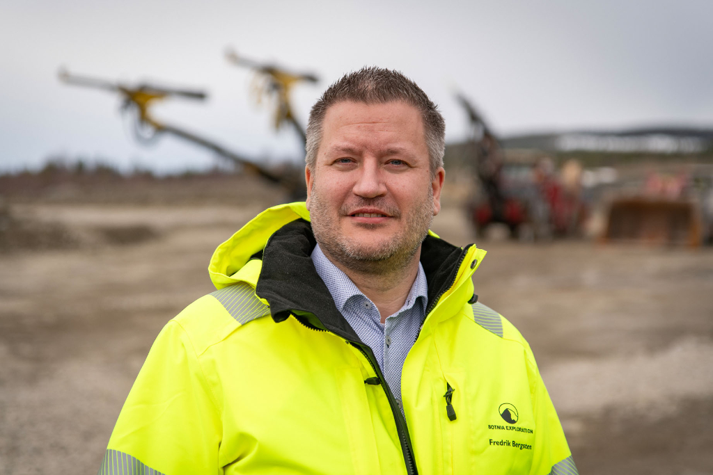 Fredrik Bergsten, VD, Botnia Exploration